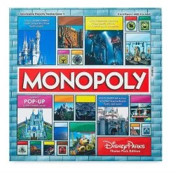 Disney Board Game - Monopoly - Theme Park Edition -Wonder Toy Shop 78545 3s