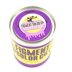 Disney Puzzle W/ Map & Stickers - Figment's Brush With The Masters - Figment Color Co. - Purple