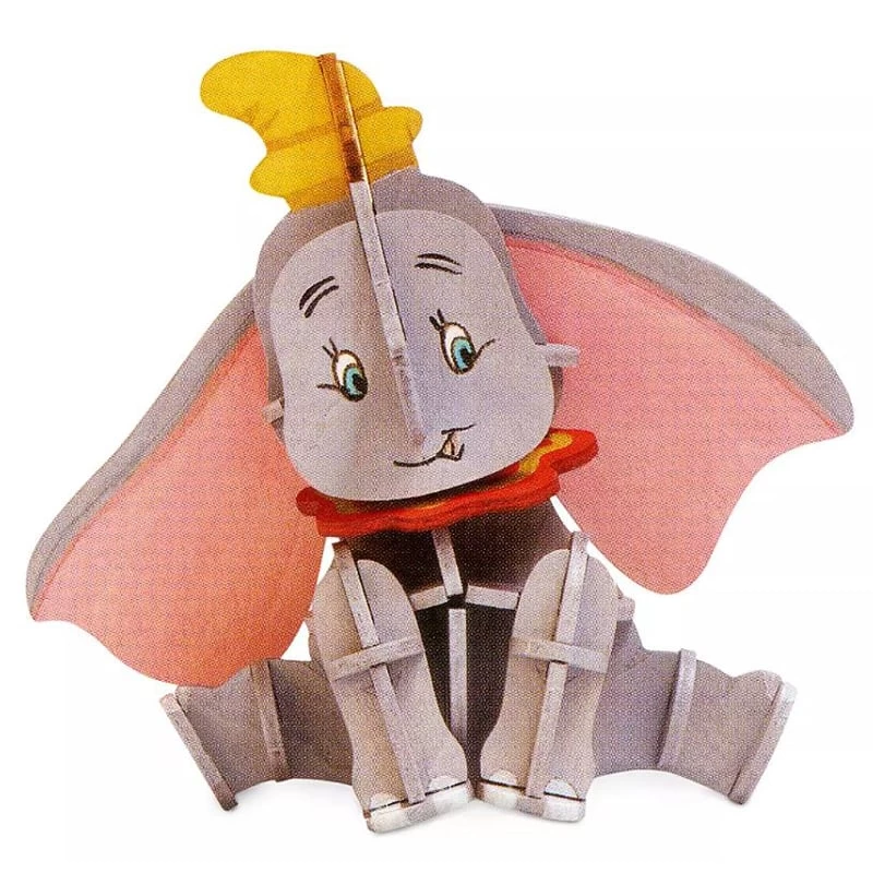 Disney 3D Wood Model & Paint Set - Dumbo - Ink & Paint 3 Disney 3D Wood Model & Paint Set - Dumbo - Ink & Paint - Image 3