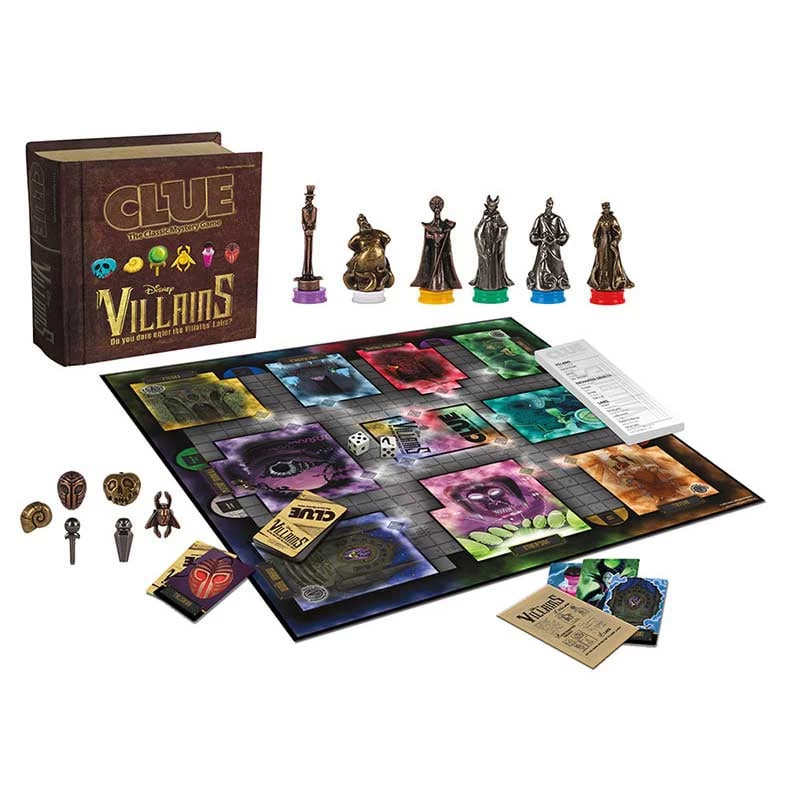 Disney Clue Game - Disney Villains Edition 2 Disney Clue Game - Disney Villains Edition - Image 2