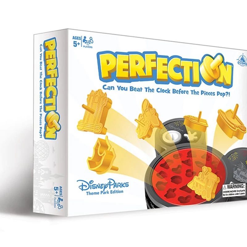 Disney Perfection Game - Perfection - Theme Park Edition 1 Disney Perfection Game - Perfection - Theme Park Edition