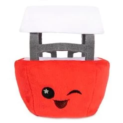 Disney Wishables Plush - Skyway Bucket - Red - Disneyland 65th Anniversary Series