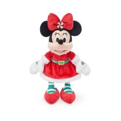 Disney Plush - Santa Minnie Mouse - 11''