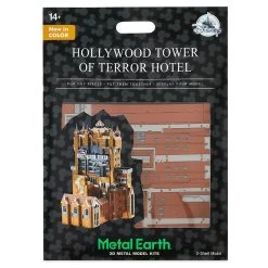 Disney 3D Metal Earth Model Kit - Hollywood Tower Of Terror Hotel 5 Disney 3D Metal Earth Model Kit - Hollywood Tower Of Terror Hotel -Wonder Toy Shop 86694 3