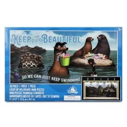 Disney Parks Puzzle - Light-Up Billboard - Finding Dory Sea Lions