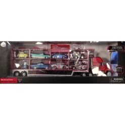 Disney Big Rig Toy Car Hauler - CARS MACK 8 Die Cast Car Hauler - BLACK BOX -Wonder Toy Shop 89840a