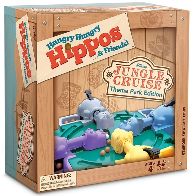 Disney Game - Hungry Hungry Hippos - Jungle Cruise Edition 1 Disney Game - Hungry Hungry Hippos - Jungle Cruise Edition