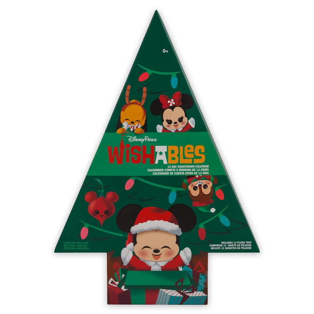 Disney Wishables - Mickey Mouse And Friends Disney Parks Wishables Plush Advent Calendar 1 Disney Wishables - Mickey Mouse And Friends Disney Parks Wishables Plush Advent Calendar