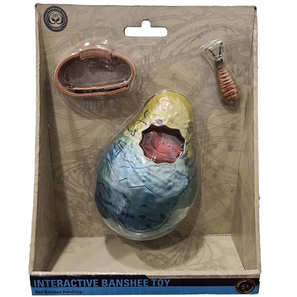 Disney Toy - Interactive Baby Banshee With Egg - Red 1 Disney Toy - Interactive Baby Banshee With Egg - Red