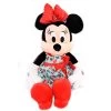 Disney Plush - Dress Shop Minnie Mouse - Cornflower Blue Red Roses - 15''