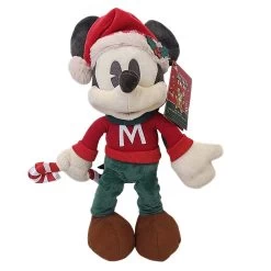 Disney Plush - 2022 Vintage Christmas Mickey Mouse